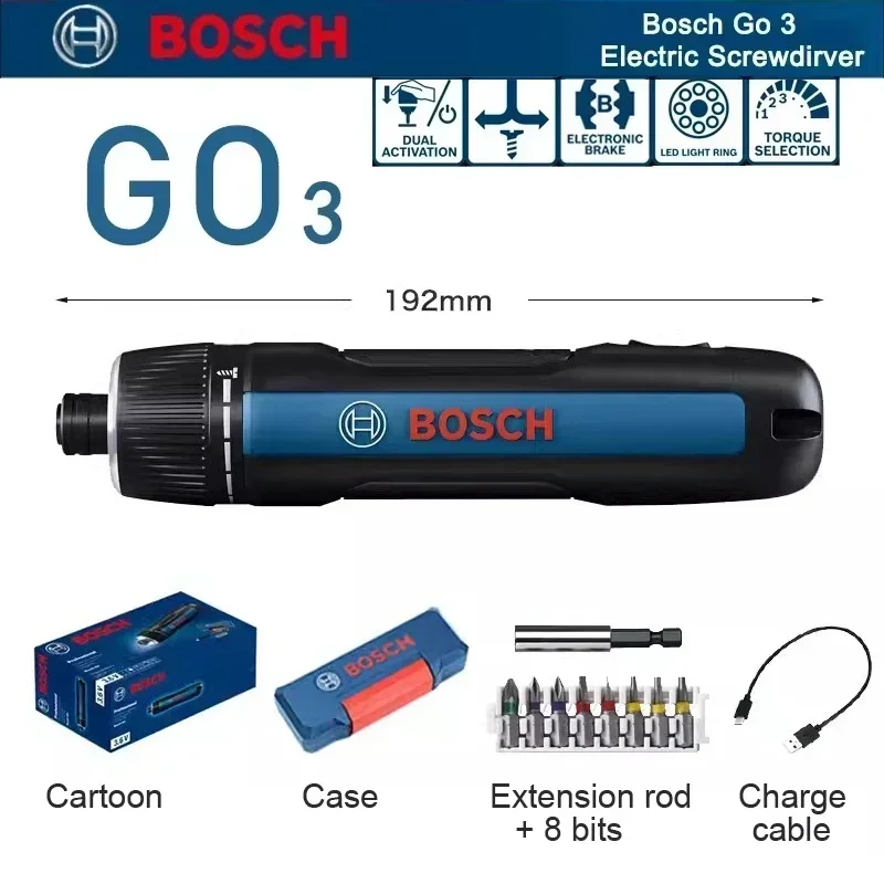 Bosch GO 3 Electric Screwdrive - Power Tools Professional recension och pris